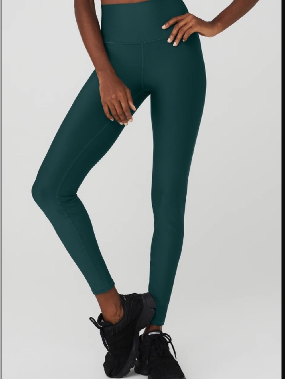 ALO 7/8 High-Waist Airlift Legging - Midnight Green